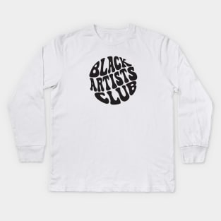 Black Artists Club Kids Long Sleeve T-Shirt
